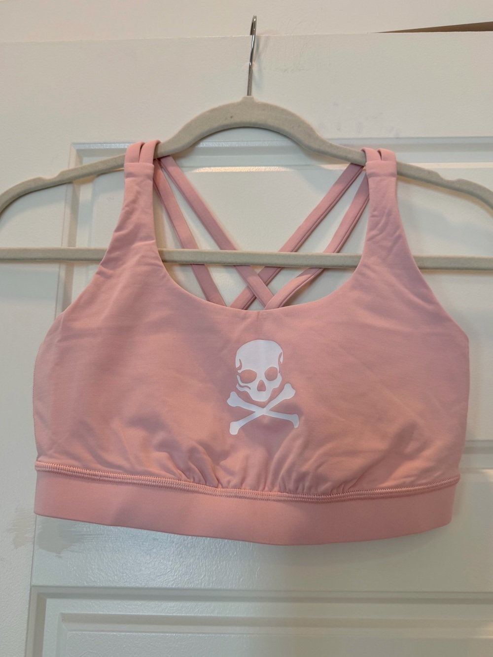 Soulcycle x Lululemon Pink Sports Bra Size 6